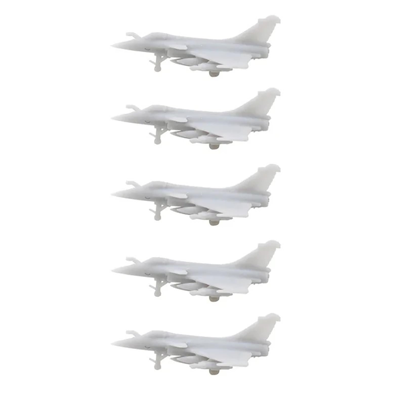 AGSDGAWD 5PCS Rafale-M Chasseur Multirôle Modèle Résine 1/2000-1/144