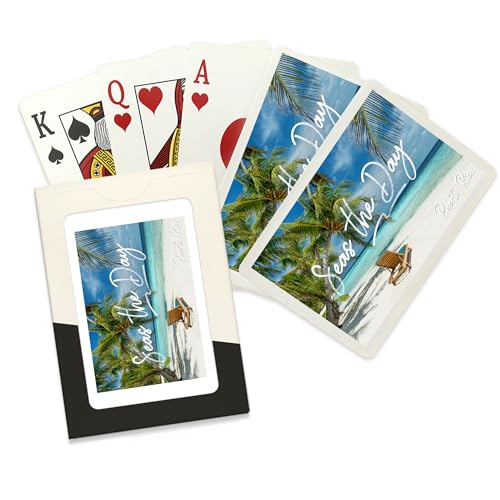 Baraja de 52 cartas de poker Lantern Press Puerto Rico