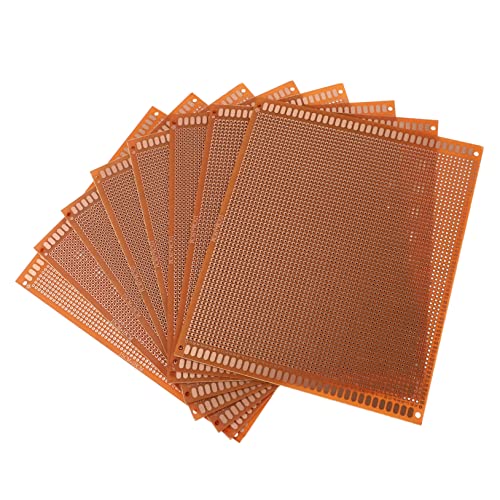 8 Pezzi Pcb Professionale per Esperimenti Elettronici per Saldatura e Progetti Te stampato
