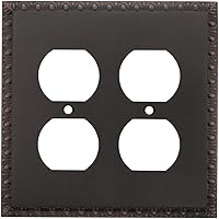 Vista 40 de Nostalgic Warehouse Egg & Dart Deco - Cubierta para placa de interruptor de salida eléctrica