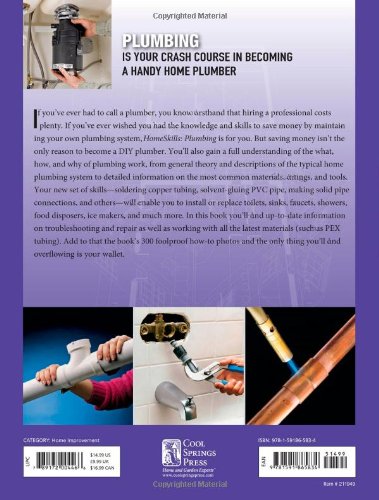 HomeSkills: Plumbing: Install & Repair Your Own Toilets, Faucets, Sinks, Tubs, Showers, Drains