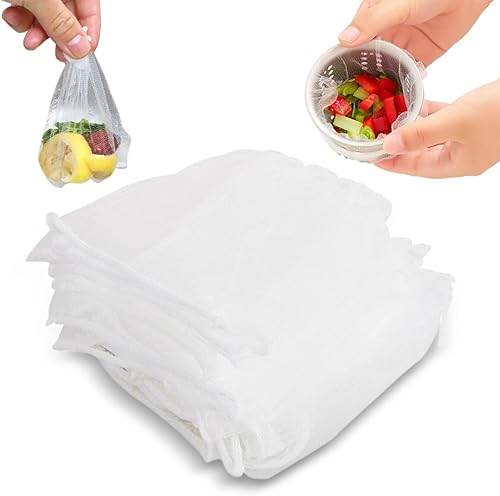 Bolsa de malla para colador de drenaje para fregadero de cocina, bolsa portátil para colador de fregadero, perfecta para cocineros caseros (200)