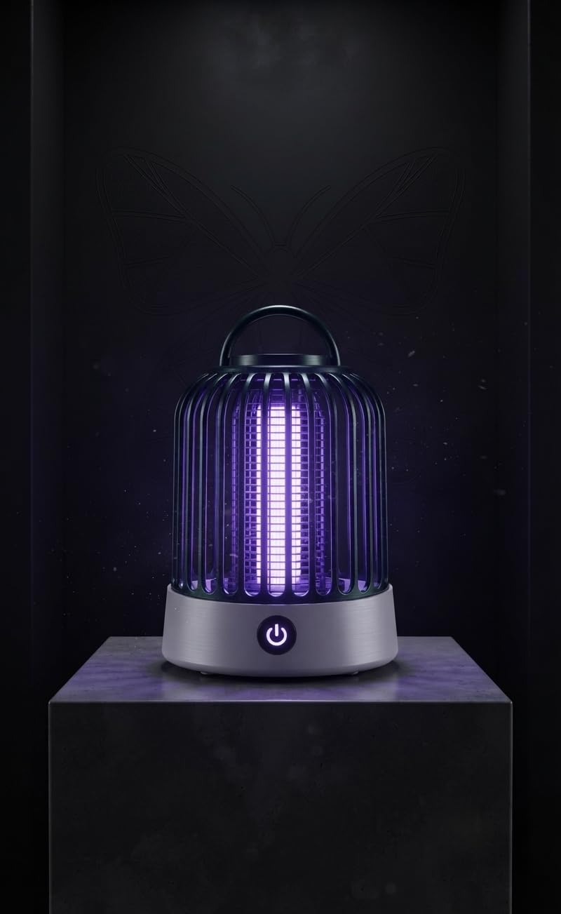 Mosquito Killer Lamp with UV Light Electric Grid Indoor | Attracts Flying Insects, Electric Grid Zapper, Compact Design, Easy to Maintain, Indoor Use-image-10