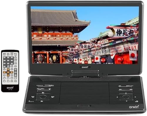 DVDプレーヤー14型 ポータブル DVD マルチプレーヤー 14インチ 3電源対応 車載 充電式 SDカード CPRM対応 音楽CD 大画面 AC DC バッテリー ヘッドレストBAG リモコン ブルーレイレコーダーなどでダビングしたCPRM/VRモード