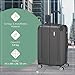 Travelite Hartschalenkoffer mittelgroß, erweiterbar, 4 Rollen, City, Trolley mit kratzfester Oberfläche, TSA Schloss, Dehnfalte, 68 cm, 78-86 Liter