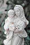 mutter maria statue PREMIUM Heiligenfigur Madonna, Liebevolle Frau Mutter Jesu, Madonna mit Jesus