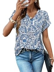 P-blue Ethnic Flower