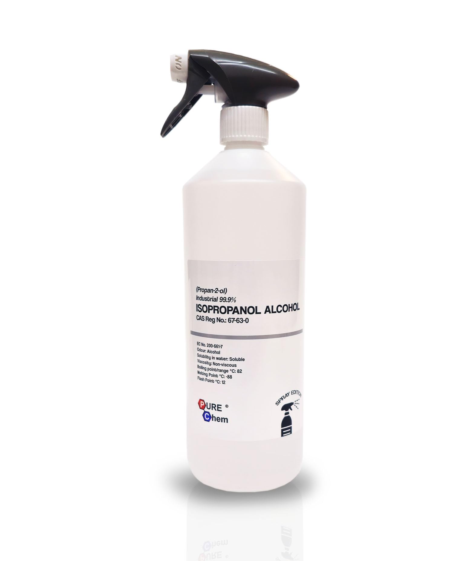 Pure Chem Isopropyl Alcohol Isopropanol IPA Rubbing Alcohol Cleaning 99.9%