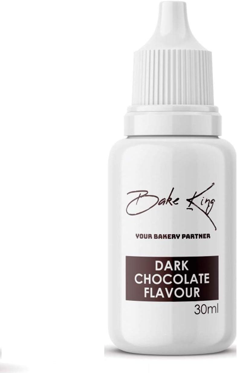 Dark Chocolate Flavour Essence 30ml | Baking Essential Ideal for Cakes, Jams, Cookies, Ice Creams, Chocolate