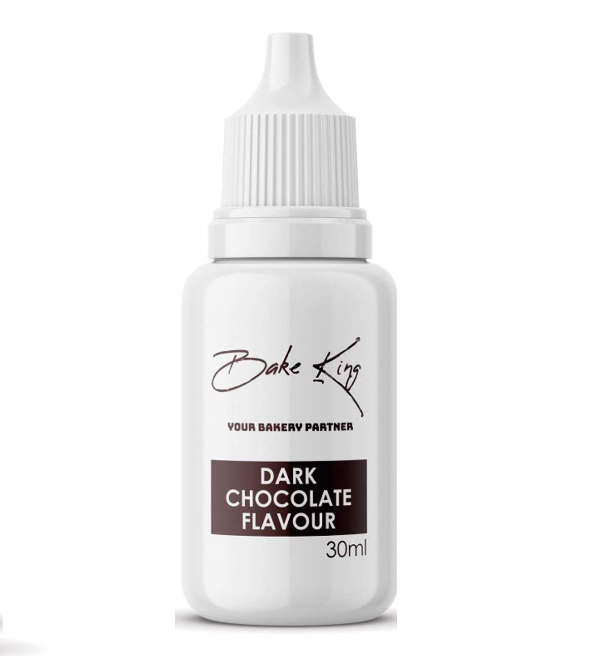 BAKE KING Dark Chocolate Flavour Essence 30ml | Baking Essential Ideal for Cakes, Jams, Cookies, Ice Creams, Chocolate