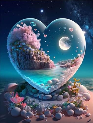 Loisir Creatif Adulte Enfants Puzzle Diamond à Offrir pour Anniversaire - 2