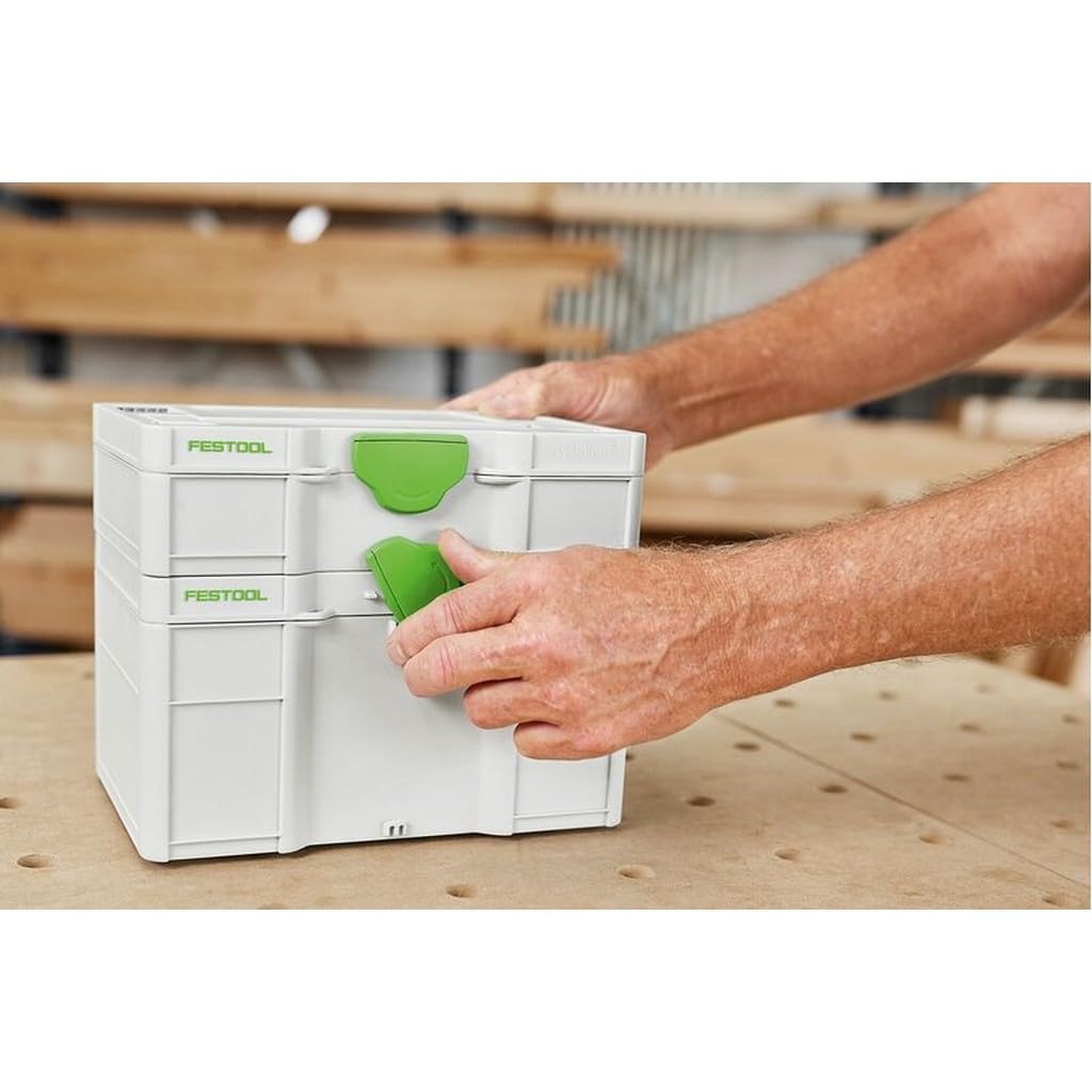 Festool Systainer³ SYS3 S 147, Grey, 26.5 x 17.1 x 14.5 cm - Image 3