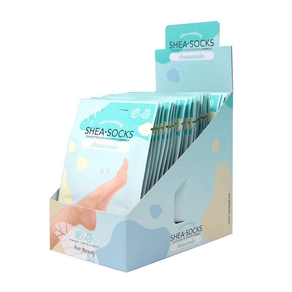 Avry Beauty Moisturizing Gloves Display - Lavender - 25 Count