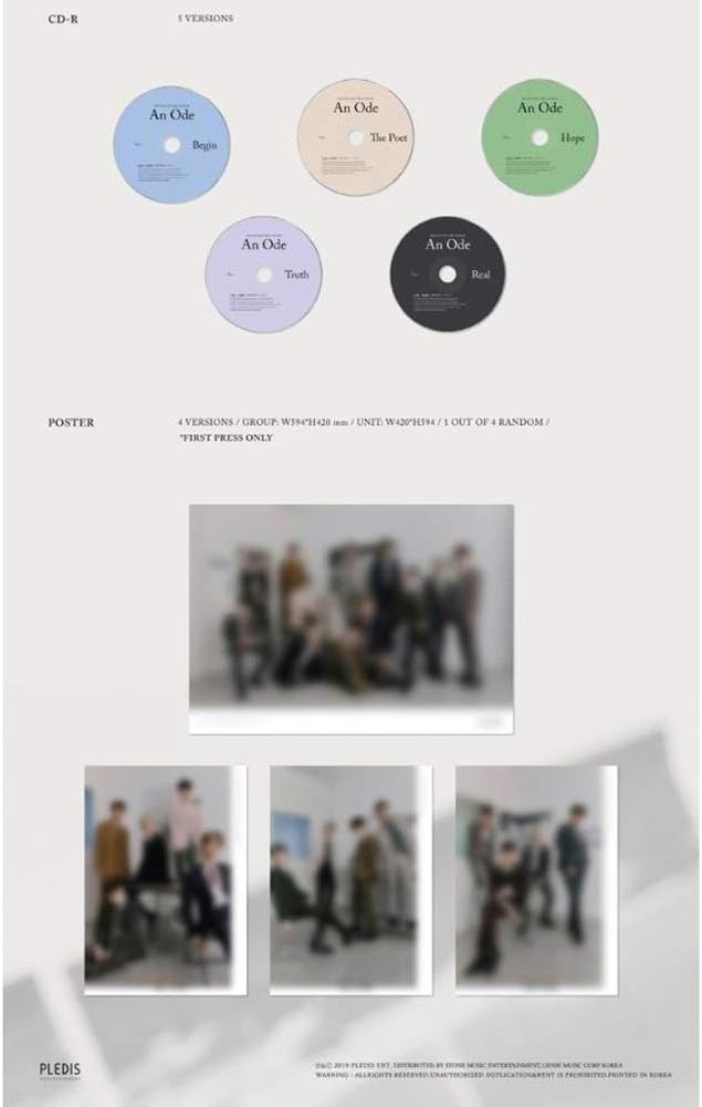Seventeen 3rd Album (Incl. Pre-Order Benefits, One Random Acrylic Photocard) (Ver 2)