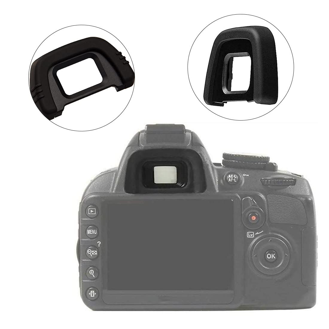 Conchiglia Oculare DK-21 Per Nikon - Compatibile Con D750, D7000, D300 E Altri Modelli - Foto 9