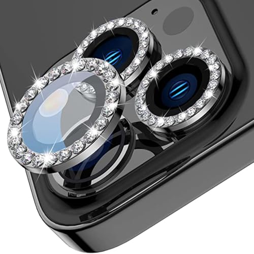 Protection d'objectif photo pour iPhone Pro Max en verre trempé 9H anti-choc et anti-rayure
