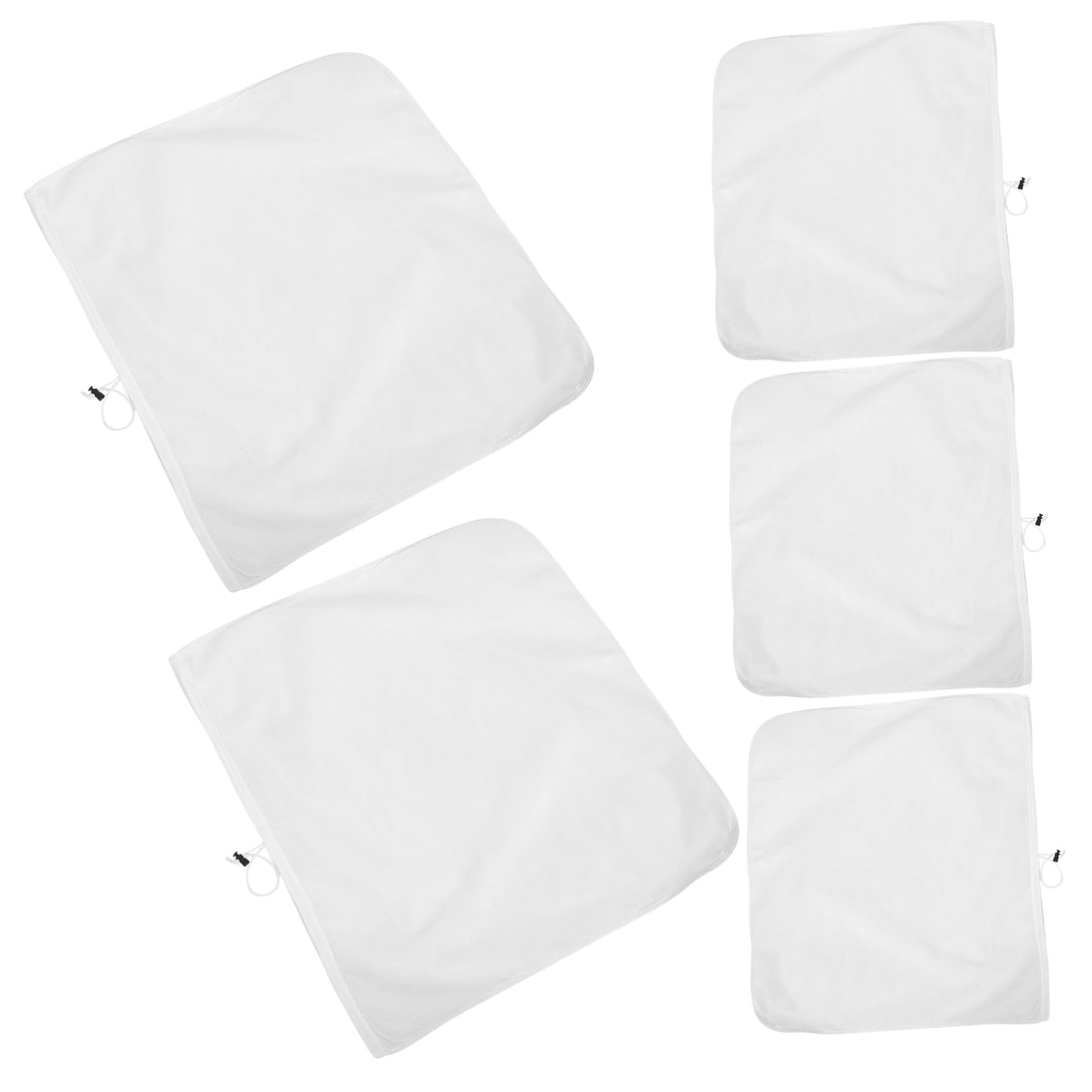 TOYANDONA 5 Piezas Bolsa Colador Reusable de Malla Fina para Leche de Frutos Secos Filtro para Elaboración Casera de Leche Jugos y Té