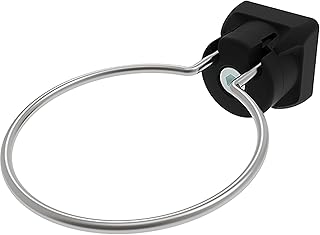 Fath Portaherramientas FXD80 – Soporte redondo para perfil 40 para ranura 8, color negro