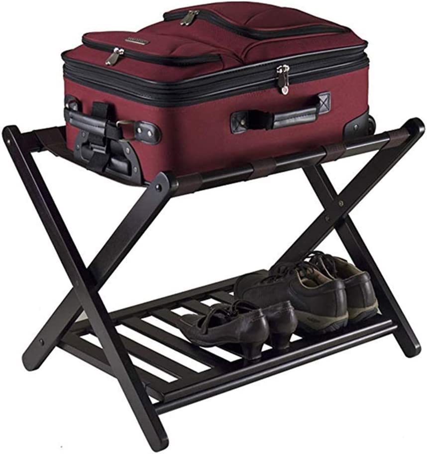 Porte-bagages de chambre pliable pour simplifier l'accueil de vos proches à la maison