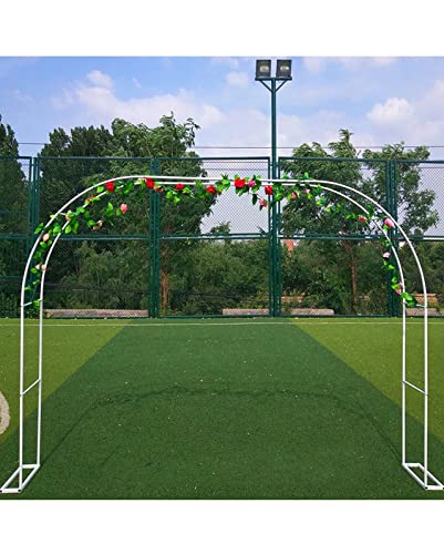 Pergola avec treillis durable en acier galvanisé de 3m pour décoration