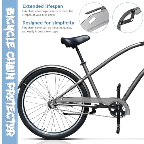 NUOBESTY Protector Cubrecadena para Bicicletas de Montaña y Carretera miniatura 6