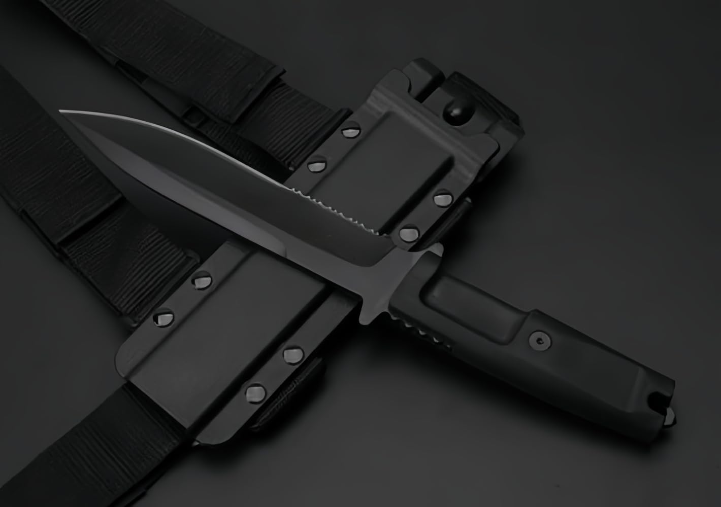 FARDEER Knife Cuchillo de Herramienta para Acampar al Aire Libre KJ4 Hoja forjada con precisión de, Herramienta de Camping para Pesca, Caza, Actividad Deportiva