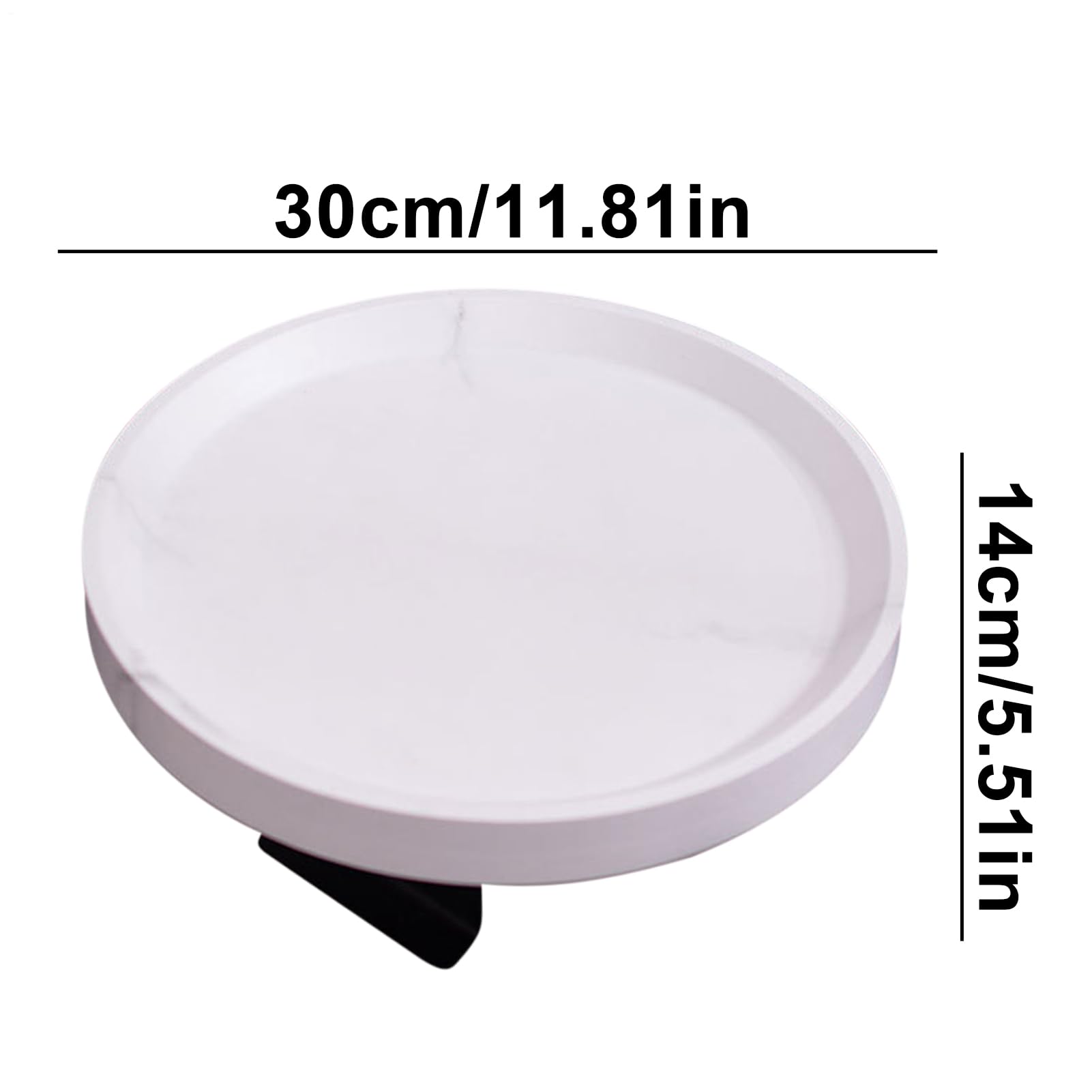 Bandeja para el Brazo del sofá – Placa extraíble de 1,68 kg, de sujeción