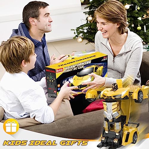 Britik TRC001 Transform Remote Control Car Toy For Kids 4 5 6 7 8, Remote Control Car For Boys 4-7 thumb #6