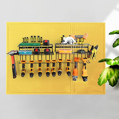 Phunaya Power Tool Organizer Wall Mount,Tool Organizers And Storage,Tool Storage For Garage Organization,Tools Drill Holder(2Pack) #TOP1