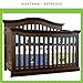 Toddler Bed Safety Guard Rail for Baby Cache Convertible Cribs - Solid Wood Rail for Convertible Crib to Toddler Bed Conversion - Safety Bed Rail for Children (Espresso)