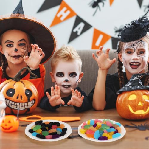 Image of 2 Pcs Halloween Skull Molds, Halloween Silicone Molds, 3D Chocolate Silicone Mold for DIY Gummies Jello Ice Cube Jelly Chocolate Candy Cakes Decorations (Skull)