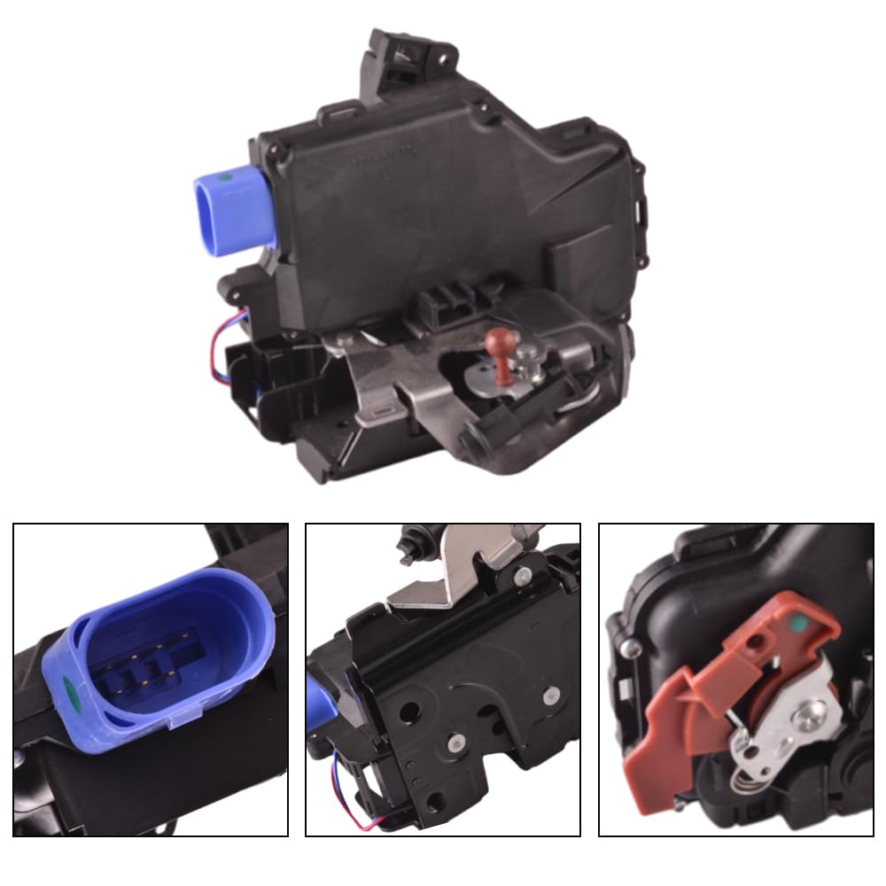 Attuatore di ricambio per serratura portiera auto Kacepar compatibile con Audi A4 S4 Quattro 2002-2005 B6 8E0839015C posteriore sinistro