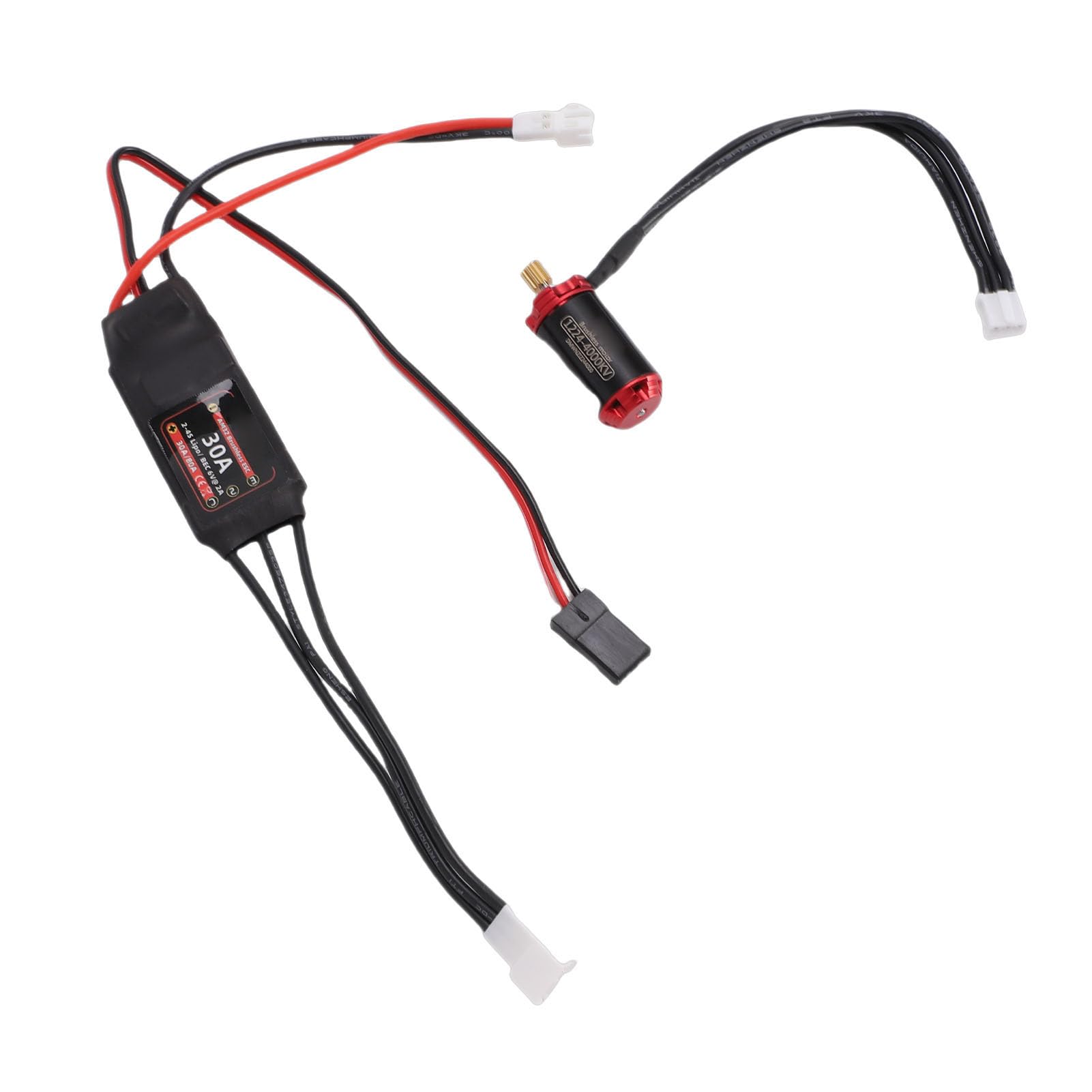 Mingzhe Brushless Motor ESC Set 1224 4000KV for SCX24 RC Car High Torsion