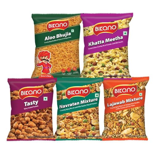 Bikano Namkeen Combi (5), 340g (B0DG96XWTT) Amazon Price History, Amazon Price Tracker
