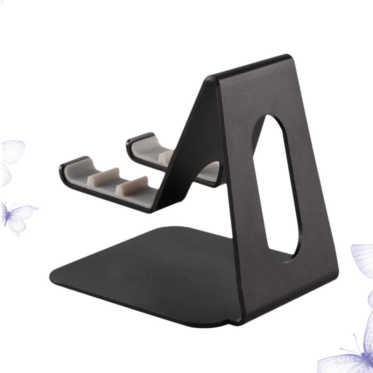 Housoutil 3 Piezas Soporte para Teléfono Móvil Escritorio De Metal Soporte para Tableta Teléfono Inteligente Soporte para Teléfono Móvil Soporte para Teléfono Soporte para Teléfono De