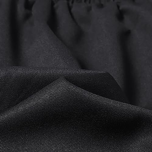 Elastic Waist Trousers for Men Drawstring Casual Pants Athletic Zipper Trousers Comfort with Pockets Pants Solid4