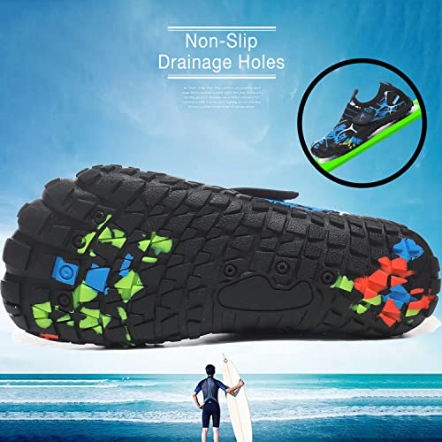 Image of Quickshark Kids Water Shoes Boys Girls Barefoot Aqua Socks Outdoor Indoor Quick Dry Sandals Lightweight Slip On Walking Sneakers for Beach Pool Swim (Little Kid /Big Kid)