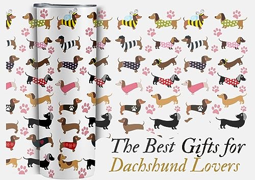 Onebttl Dachshund Gifts for Women Sausage Dog Travel Mug for Weiner Weenie Dog Lovers Owners, Girls, Friends, Daughters - Image 2