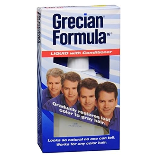 GRECIAN Formula 16 Liquid With Conditioner 4 oz (Pack of 3)