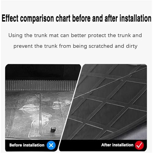 Tapis de coffre Ford Focus 3 MK3 finition sur mesure durable EVA - 6