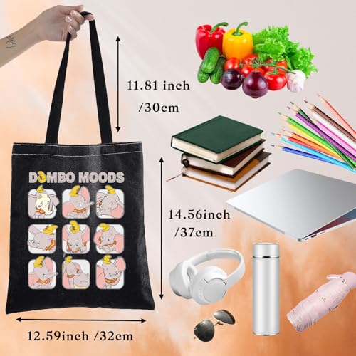 Bolso Tote Dumbo con diseño de elefante para mujer miniatura 4