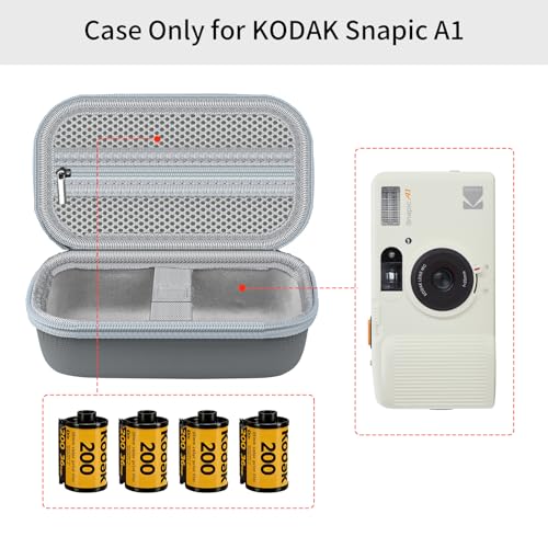 Funda para cámara Kodak Snapic A1, solo funda gris miniatura 2