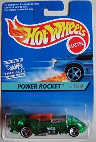 Amazon | HOT WHEELS INTERNATIONAL VERSION CARD GREEN POWER ROCKET