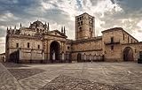 LHJOYSP Puzzle 5000 Piezas Ciudad Cielo Iglesia Templo Catedral de Zamora España 52x38cm