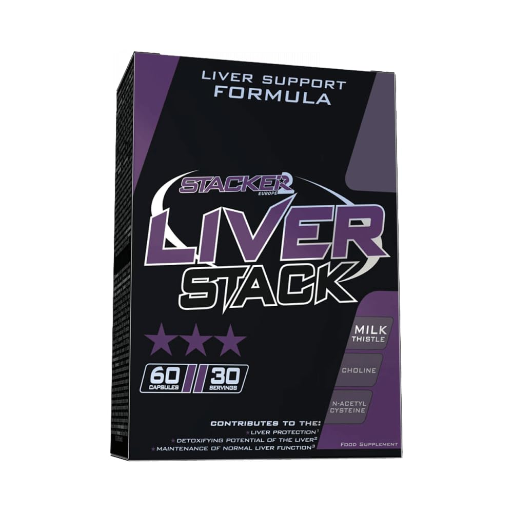 Stacker2 Liver Stack (60 caps) Unflavoured - Vitamine, Mineralien & Gesundheit - Kräuter