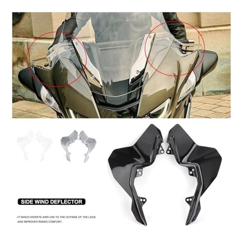 Ailettes spoiler de guidon moto R1250RT aileron vent latéral