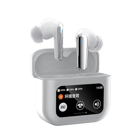 Wireless Earbuds Bluetooth Headphones 5 4 8H Monaural Playtime Stereo IPX5 Waterproof Ear Buds Top notch ANC actively