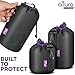 Altura Photo (3 Pack) Thick Protective Neoprene Pouch Set for DSLR Camera Lens (Canon, Nikon, Pentax, Sony, Tamron, Sigma, Olympus, Panasonic, Fuji) - Includes: Small, Medium and Large Pouches