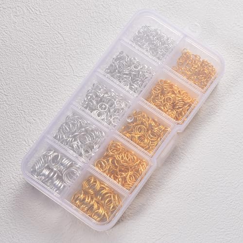 Kits de réparation de colliers à la maison avec anneaux ouverts
