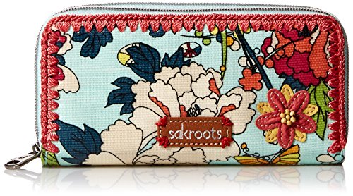Sakroots Artist Circle Double-Zip Wallet